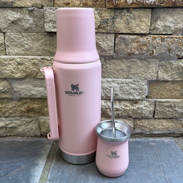 Producto - TERMO SYSTEM CON MATE Y BOMBILLA (ROSA)