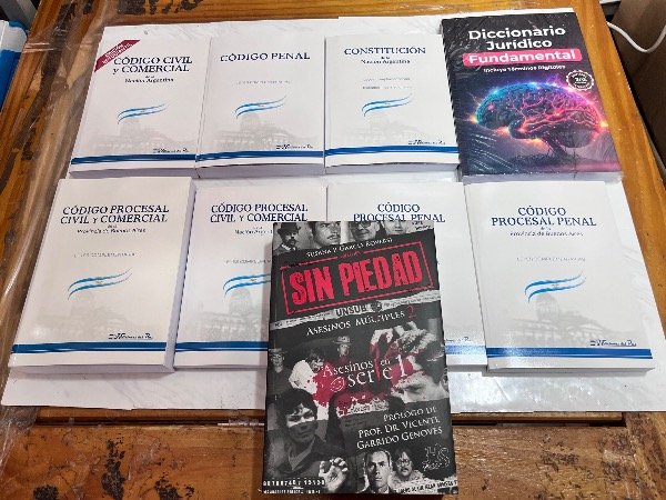 Producto - Pack 7 Códigos Diccionario Jurídico + Sin Piedad de Regalo - 5