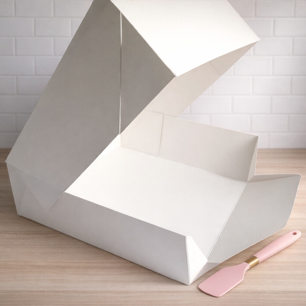 Producto - Caja apilable con apertura frontal 20x20x10 - ideal mini tortas - 0