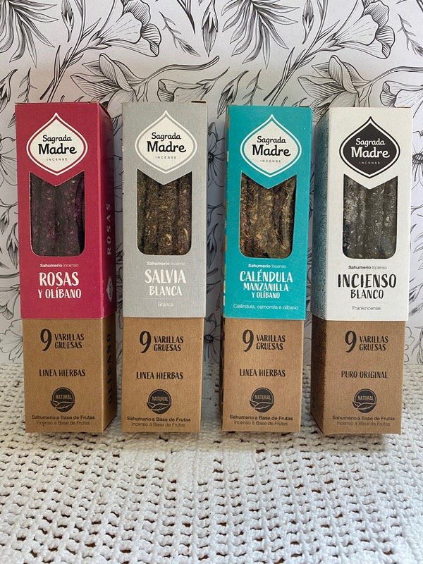 Producto - Sahumerios Línea Hierbas