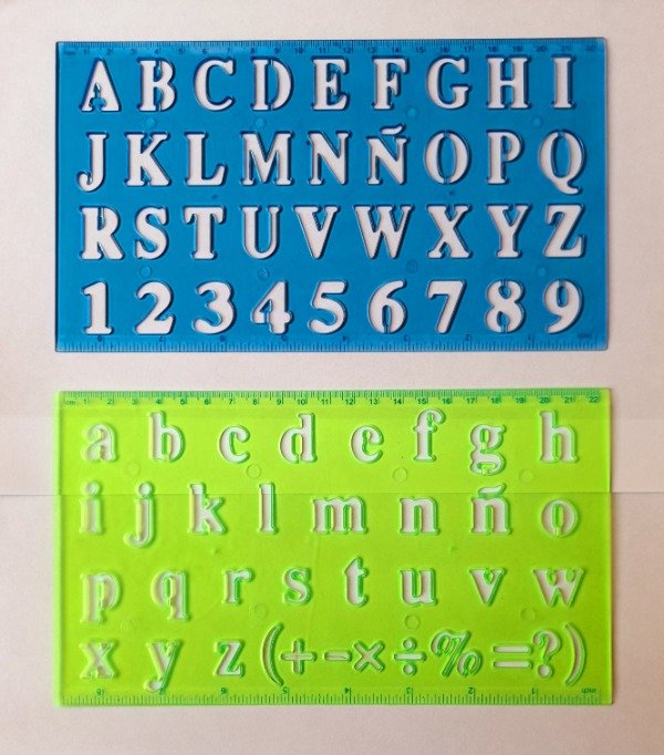 Producto - REGLA LETRAS