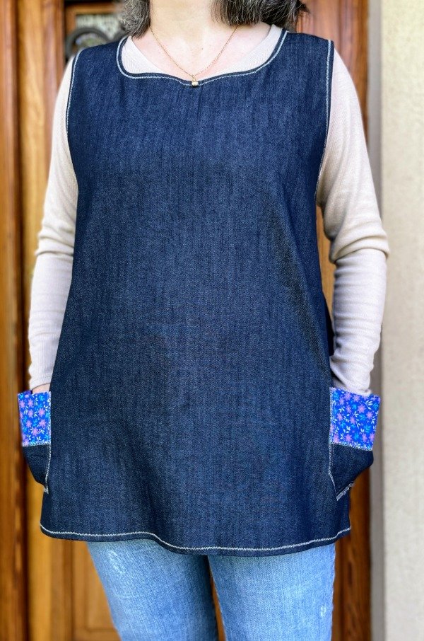 Producto - Delantal Japones de jean