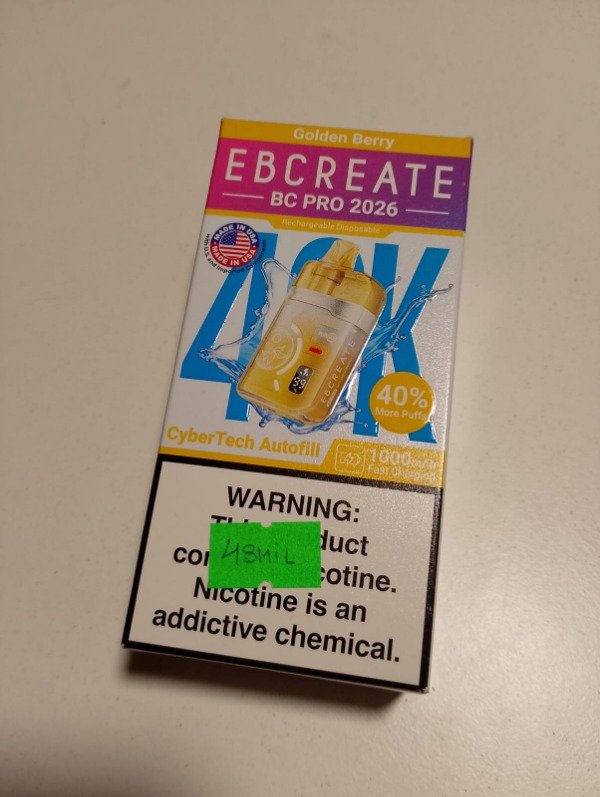 Producto - ELFBAR BC PRO 2026 - 40.000puff "GOLDEN BERRY"