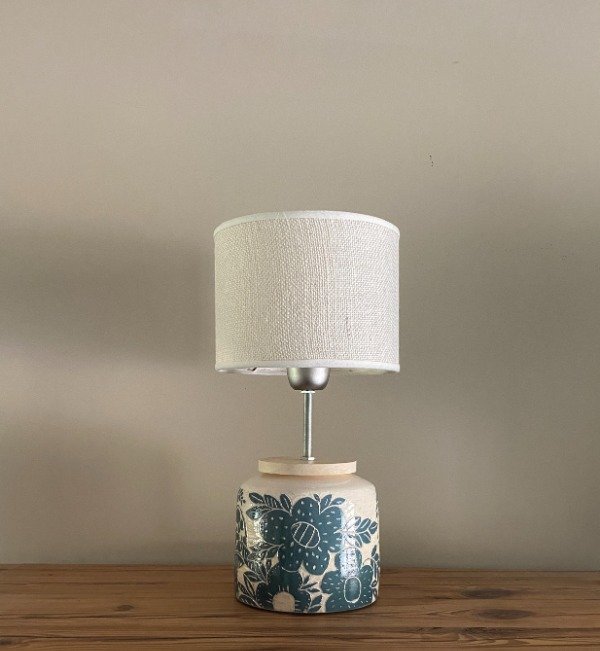 Producto - Lámpara Flora color azul verdoso - Entrega inmediata
