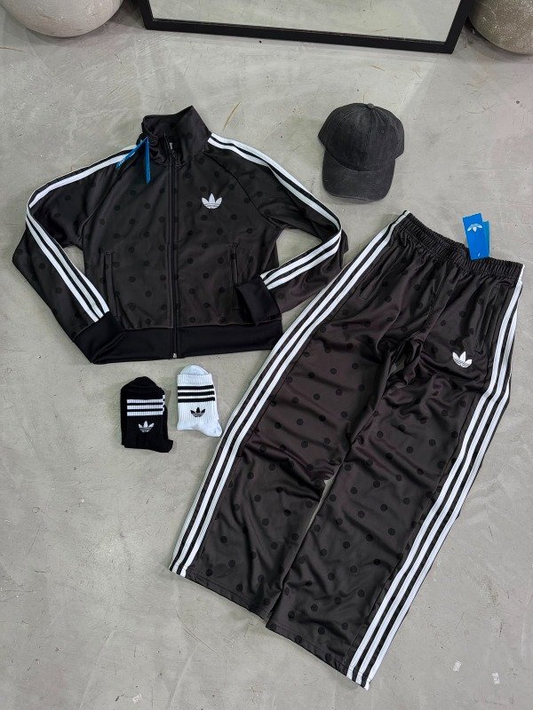 Producto - CONJUNTO NEGRO A LUNARES - 5