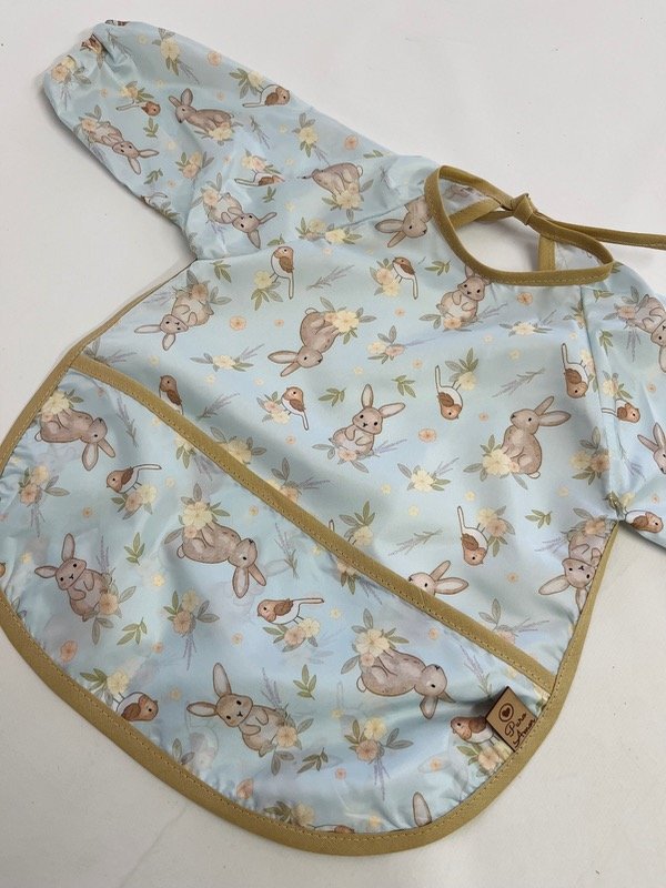 Producto - Delantal conejos aqua