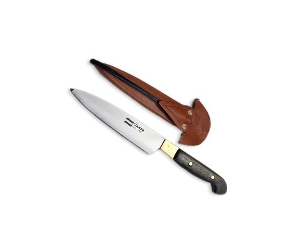 Producto - Cuchillo cabo madera, hoja acero inoxidable Articulo 1010