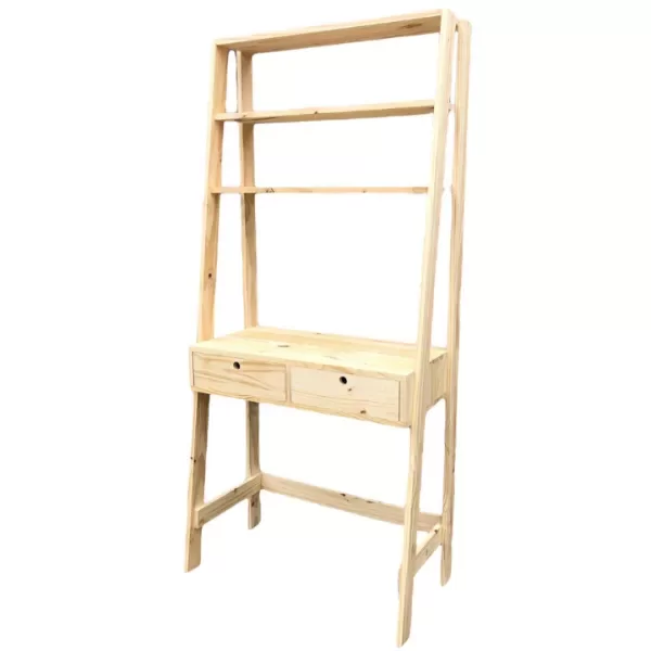 Producto - Escritorio retro con biblioteca