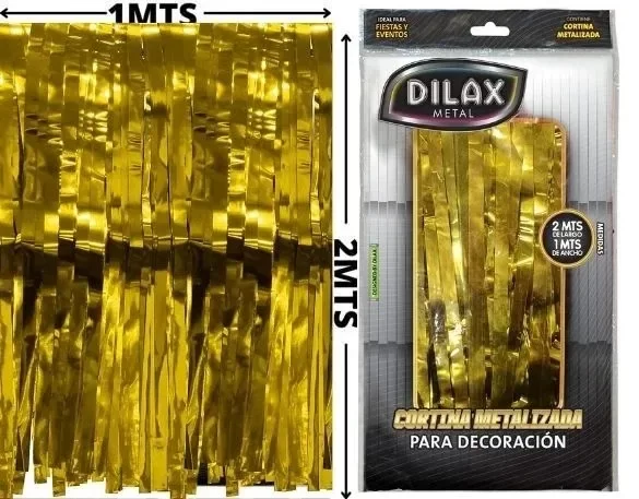 Producto - CORTINA METALICA ECONOMICA 2MTS X 1MTS ORO