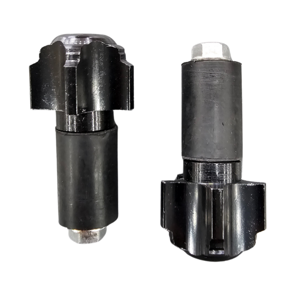 Producto - MOT- PUNTERA MANUBRIO PAR AZUL-NEGRO-PLATA