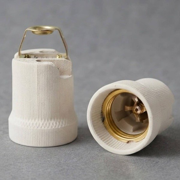 Producto - Portalámparas Cerámico E27 - 1