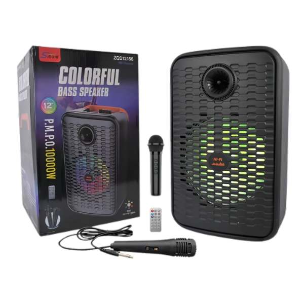 Producto - Parlante BT 12" SING-E ZQS12156