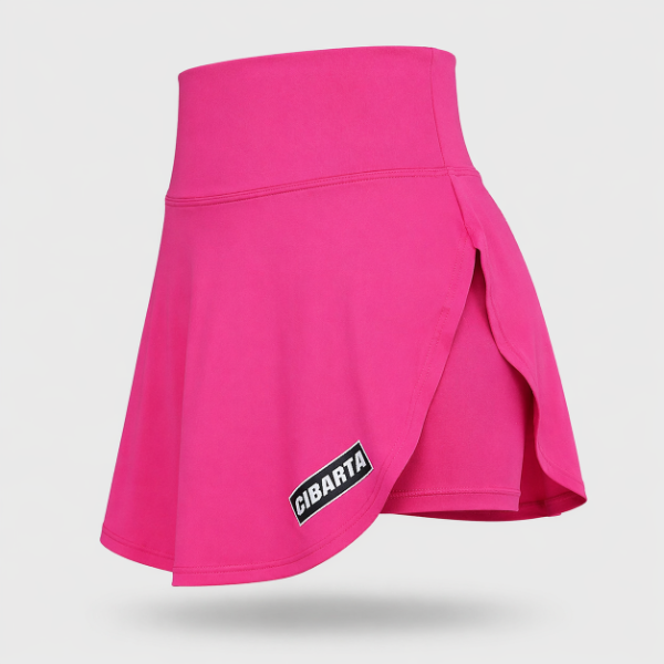 Producto - Pollera con Short Cibarta modelo crossfit Pro Fuscia