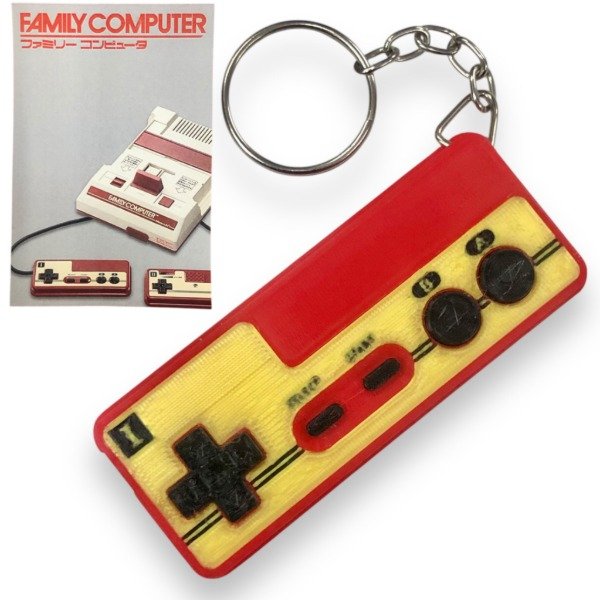 Producto - Llavero 3D Nintendo Famicom Joystick