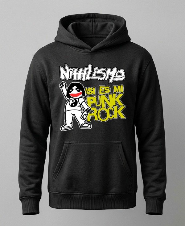Producto - BUZO ASI ES MI PUNK ROCK