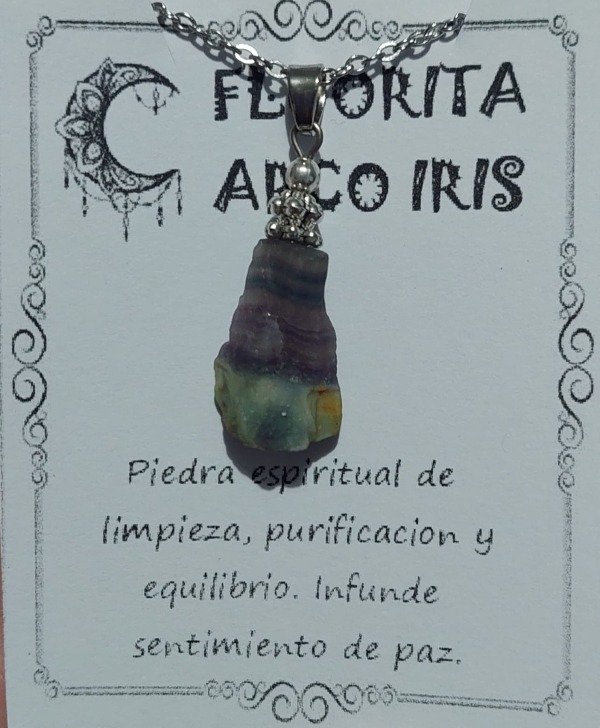 Producto - Fluorita arco iris