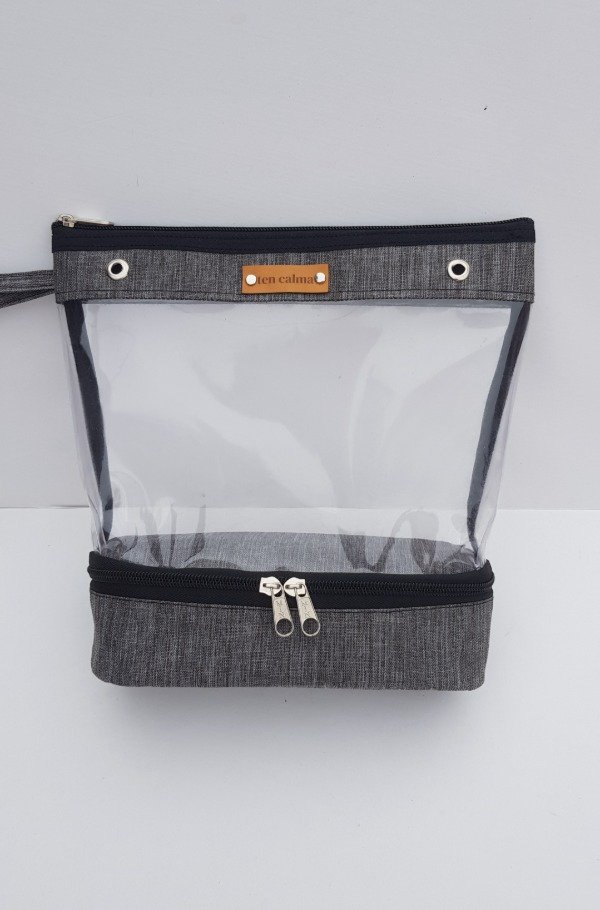 Producto - BOLSITO LANERO GRIS MELANGE