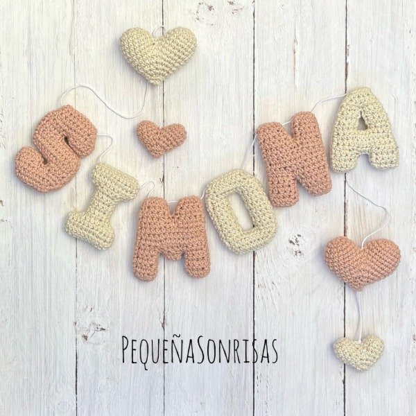 Producto - Cartel de 6 Letras con 4 adornos - 5