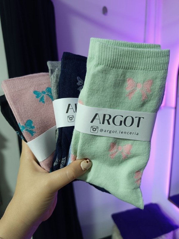 Producto - Pack x 2 medias altas algodón