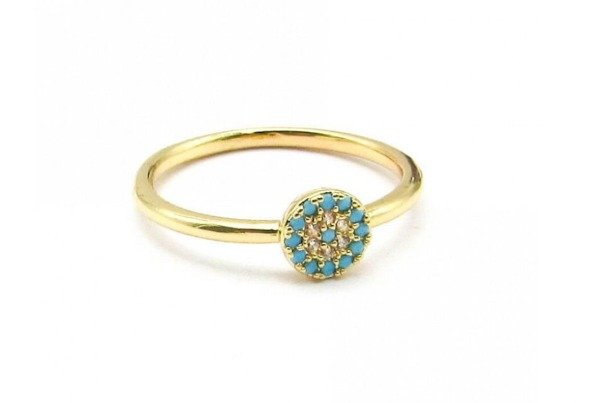 Producto - anillo ARGENTINA TURQUESA gold