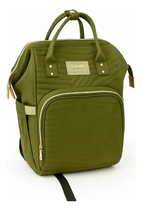 Producto - Mochila maternal D506 VERDE