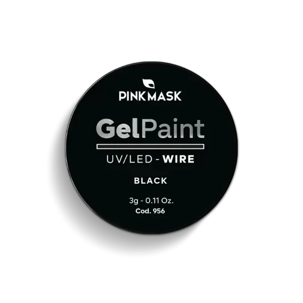 Producto - Gel Paint Wire Black 3g Pink Mask Cod. 956