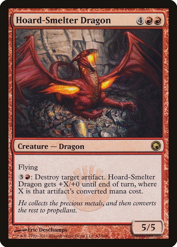 Producto - Hoard-Smelter Dragon #93  Scars of Mirrodin