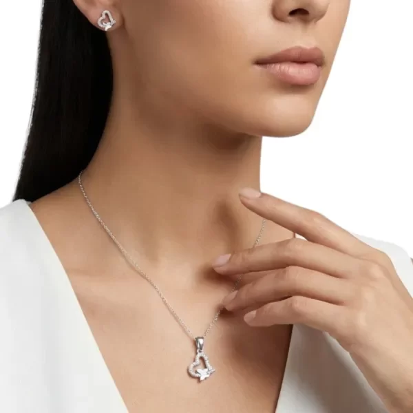 Producto - Conjunto Enamorados - (Aros y Dije) - 1