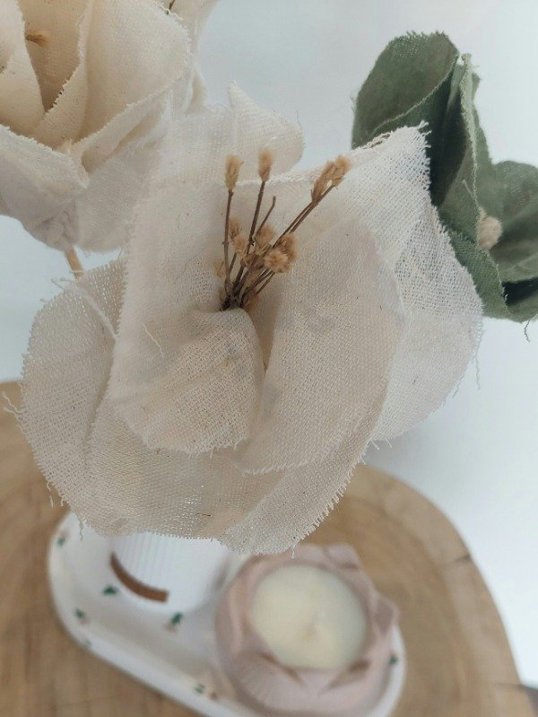 Producto - Flor de tela - D023
