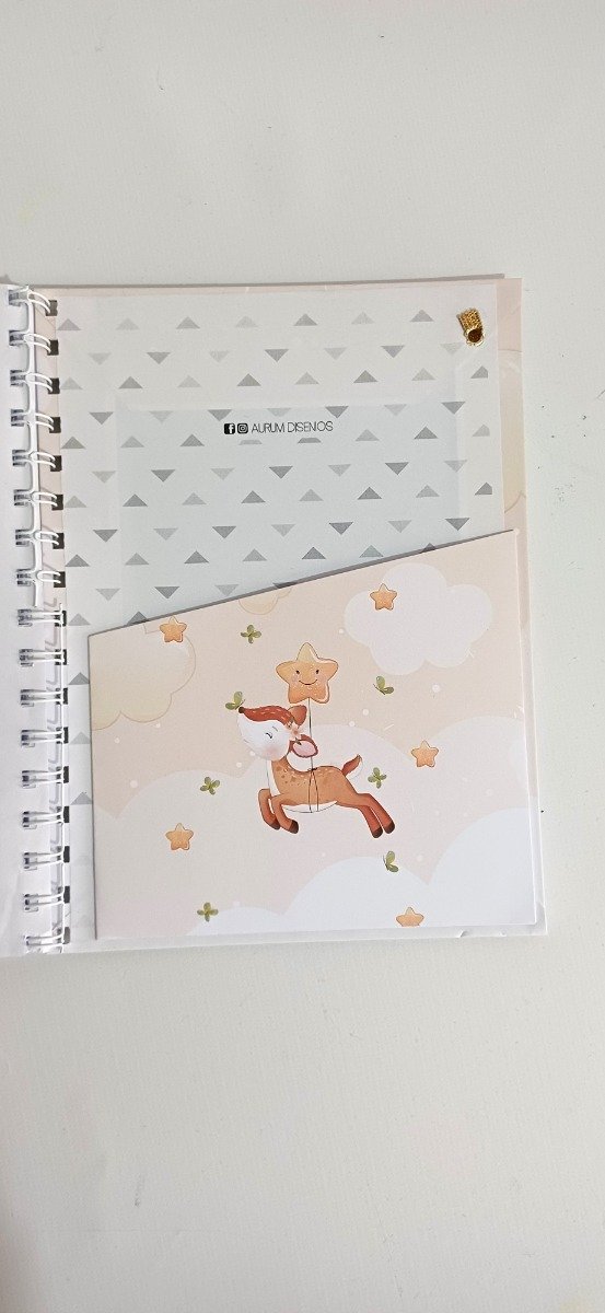 Producto - Cuaderno de embarazo: Ciervito beige - 18