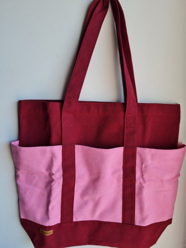 Producto - Tote Bag Rosa Carmesí