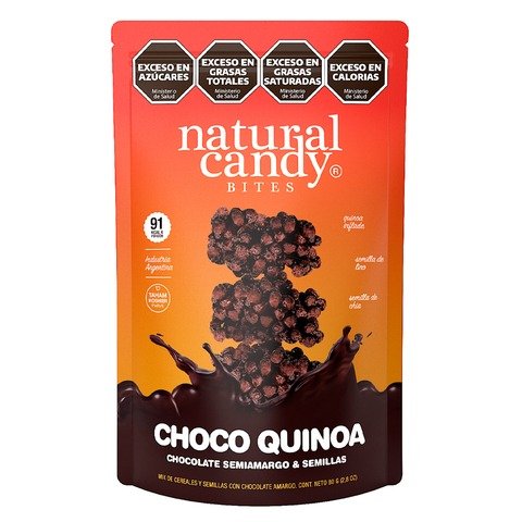 Producto - Choco Quinoa Semiamargo 80g.