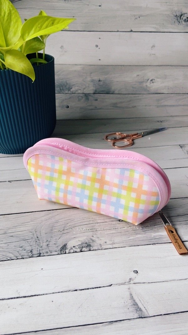 Producto - Estuche porta lentes Estampa cuadrille multicolor