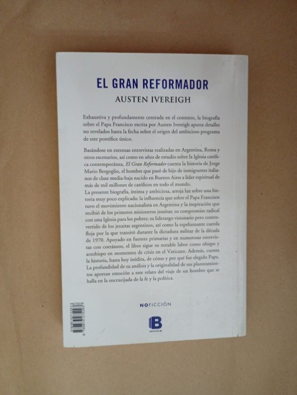 Producto - El gran reformador - Austen Ivereigh - Ediciones B 2015 - 1