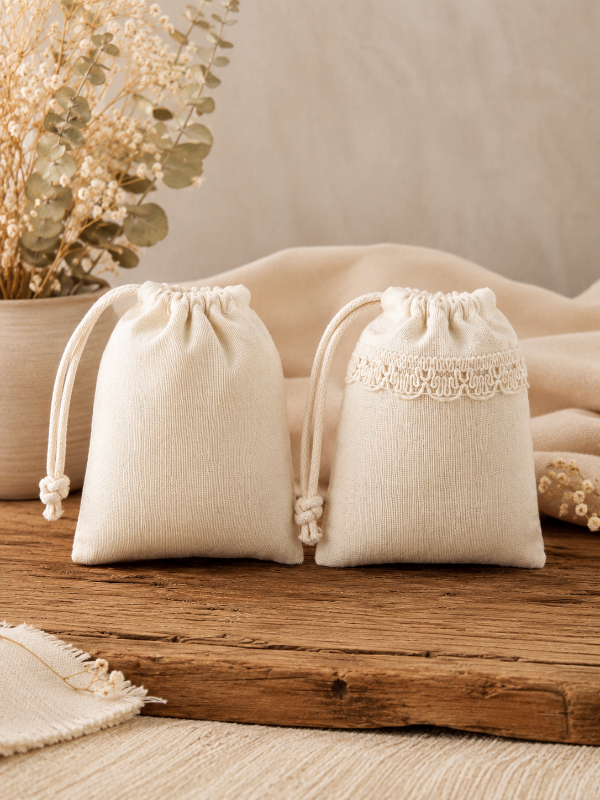 Producto - Bolsitas de Lienzo 10 x 10 por 10 unidades