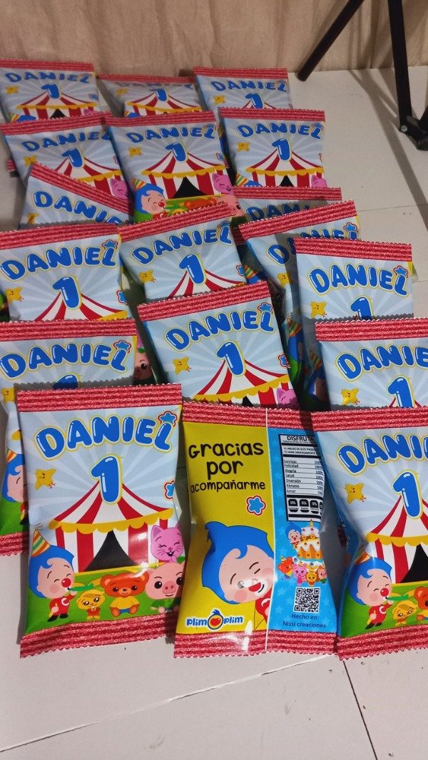 Producto - Chips bag personalizadas x 10 und