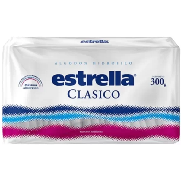 Producto - Algodón x 300 gr Estrella Clásico