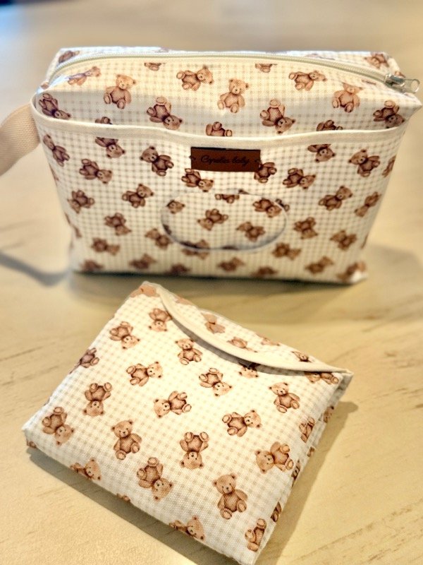 Producto - Neceser y cambiador Osito Chocolate