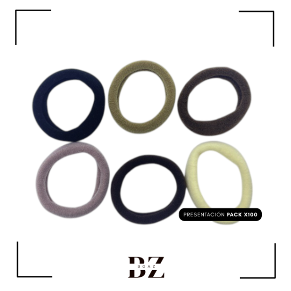 Producto - COLITAS TOALLA X 100 EN BOLSA COLOR FUERTE 1781-6