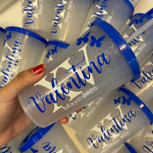 Producto - PROMO 50 Vaso glitter 475ml