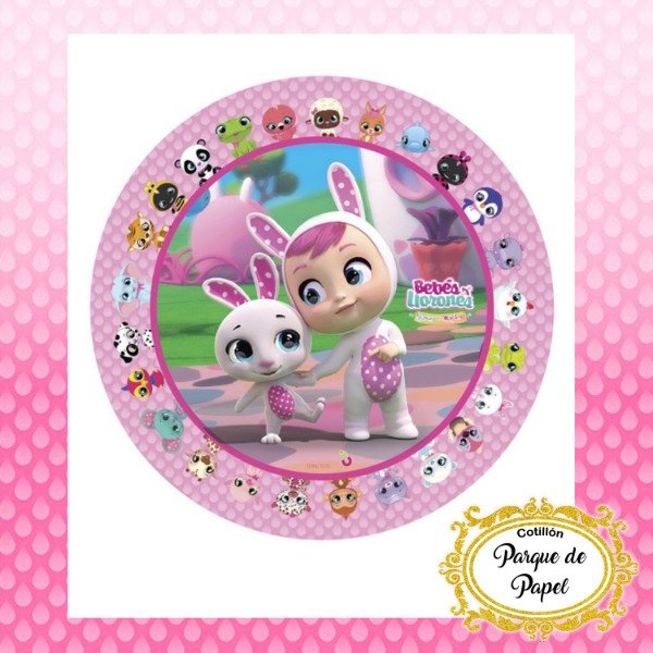 Producto - Plato Bebés Llorones (x10 u.)