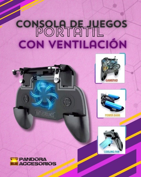 Producto - Joystick para Celular con Enfriador y PowerBank - 0