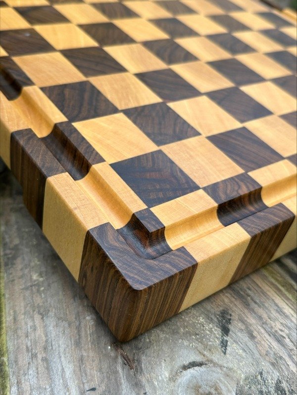 Producto - Tabla End grain Ajedrez - 1
