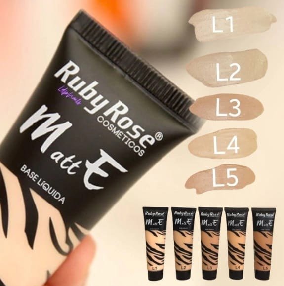 Producto - Base Matte Ruby Rose