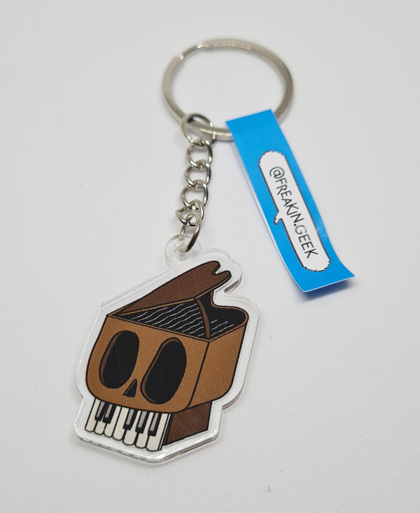 Producto - Llavero Piano Calavera - 2