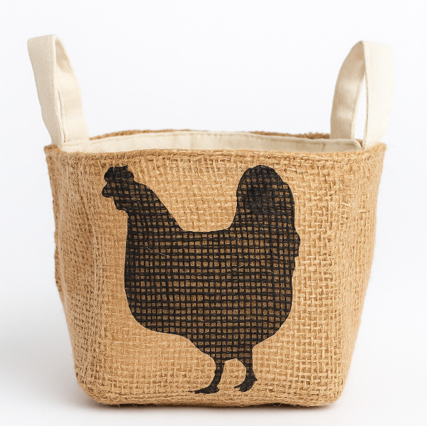 Producto - Huevera de arpillera