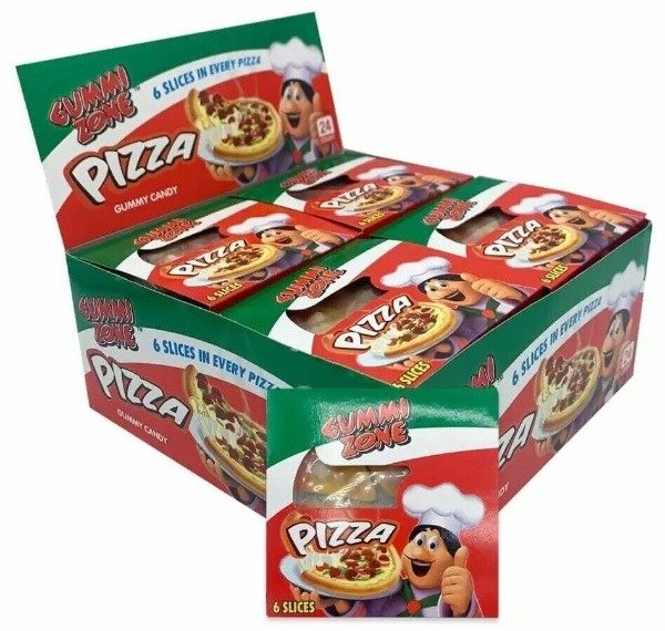 Gomitas Pizza Gummi Zone 24u. Nueva Fiesta