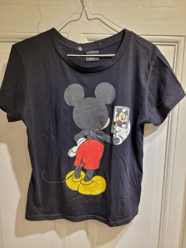 Producto - Remera 47 STREET DISNEY negra logo Mickey Talle 12 años - PRECIO: 14X