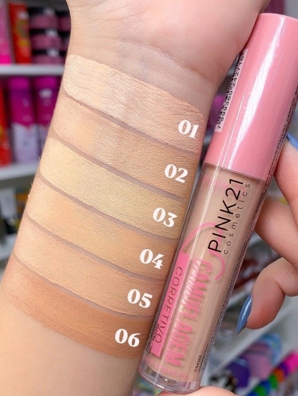Producto - Corrector alta cobertura pink 21 XL - 1