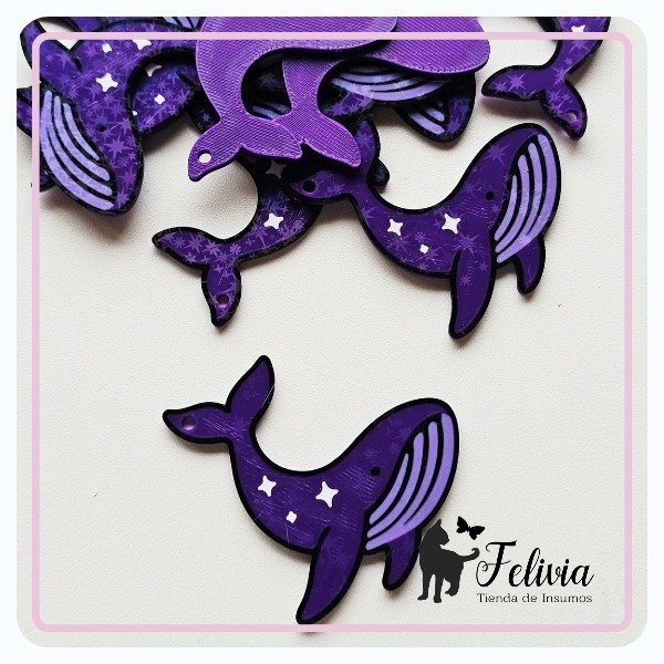 Producto - Dije Ballena BTS 6cm - 0